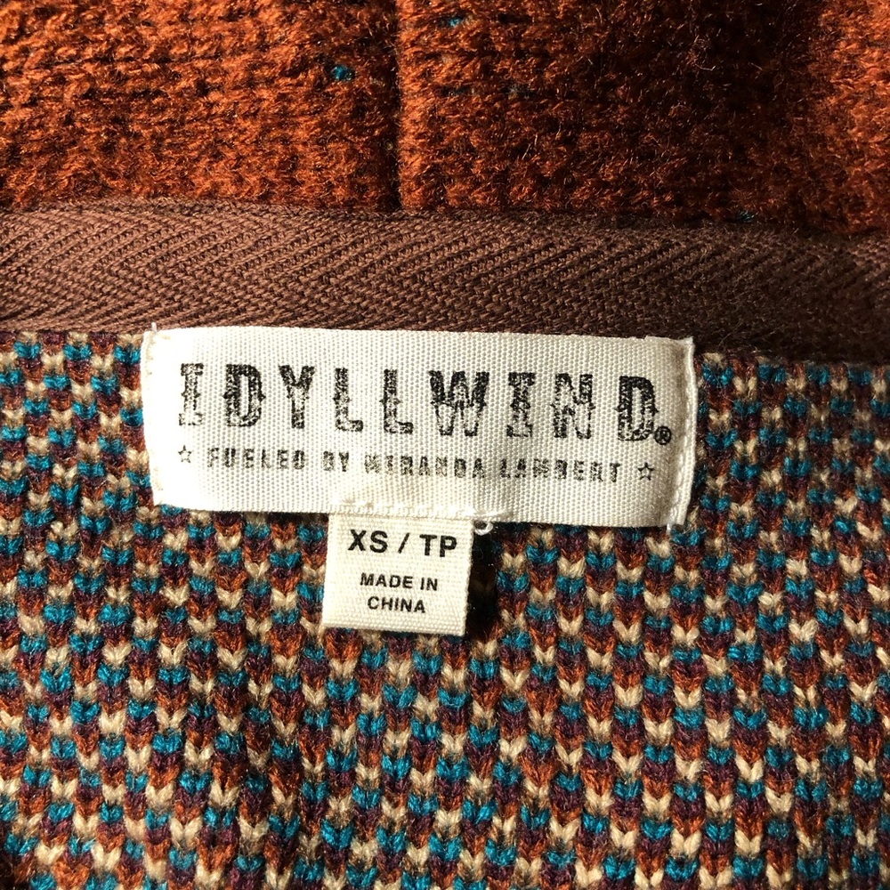 Idyllwind Miranda Lambert Fringed River Run Cardigan Like New - Picture 5 of 6